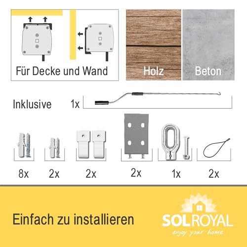 Sol Royal Senkrechtmarkise MS5