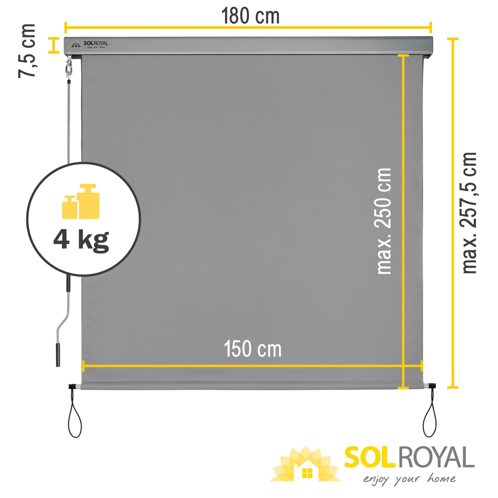 Sol Royal Senkrechtmarkise MS5