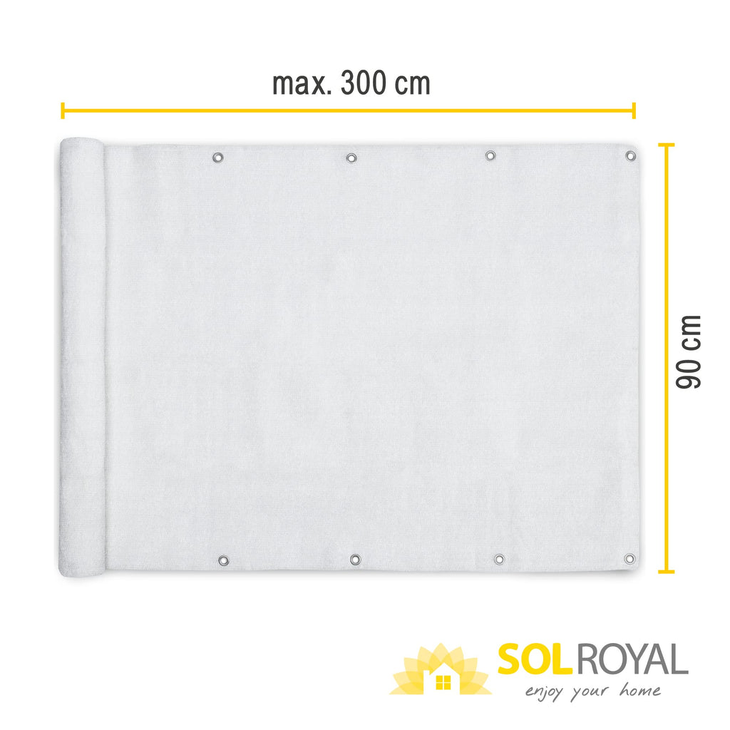 Sol Royal SolVision Balkon Sichtschutz HB2 HDPE