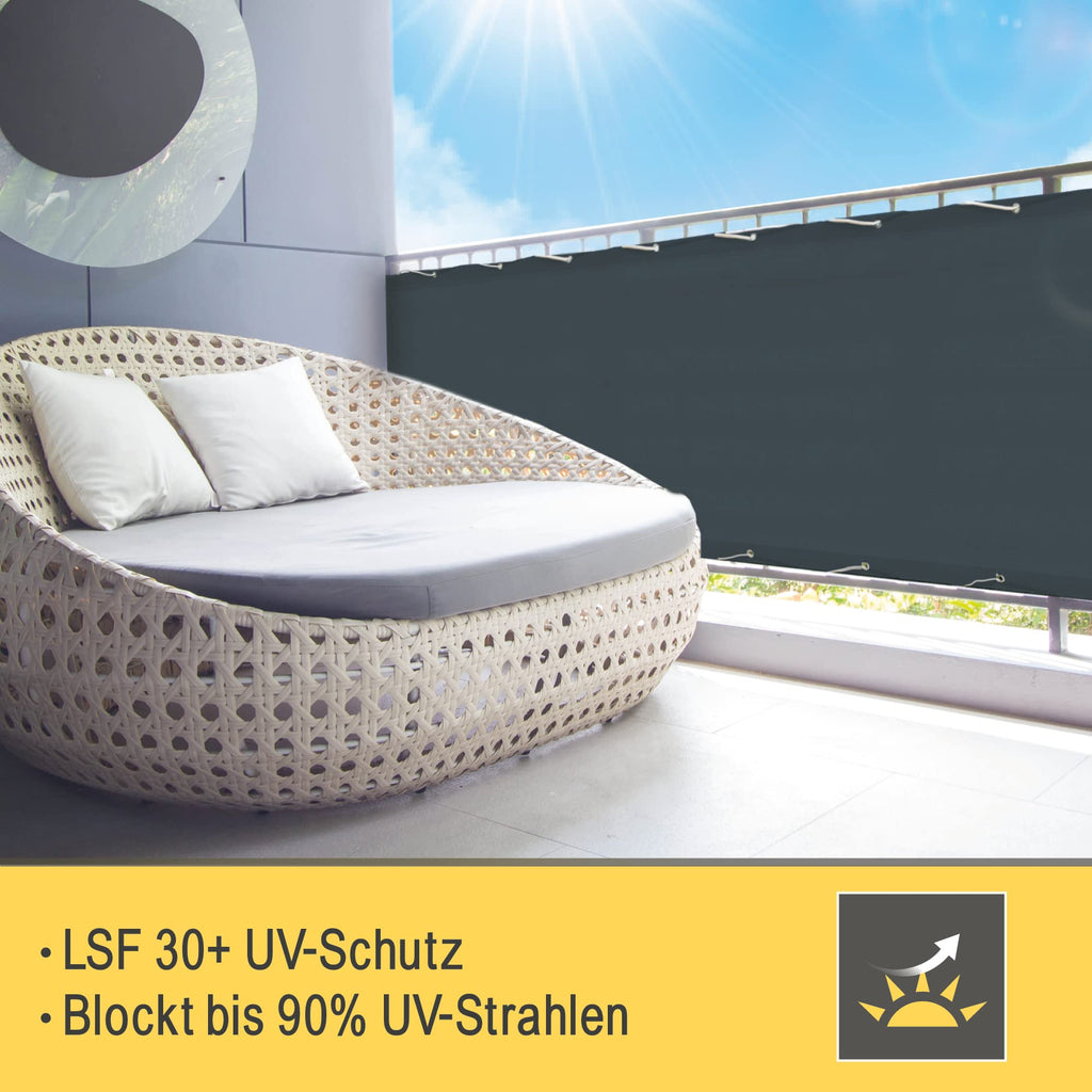 Sol Royal Balkon Sichtschutz PES SolVision PB2