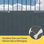 Sol Royal Balkon Sichtschutz PES SolVision PB2