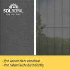 Sol Royal SolVision Balkon Sichtschutz HB2 HDPE
