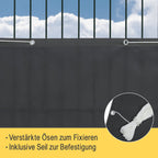 Sol Royal Balkon Sichtschutz PES SolVision PB2