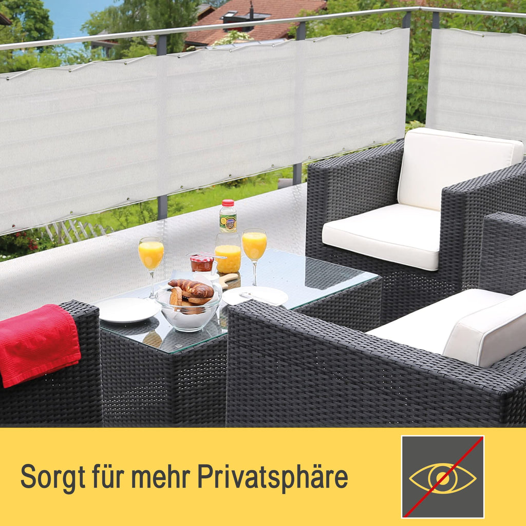 Sol Royal SolVision Balkon Sichtschutz HB2 HDPE