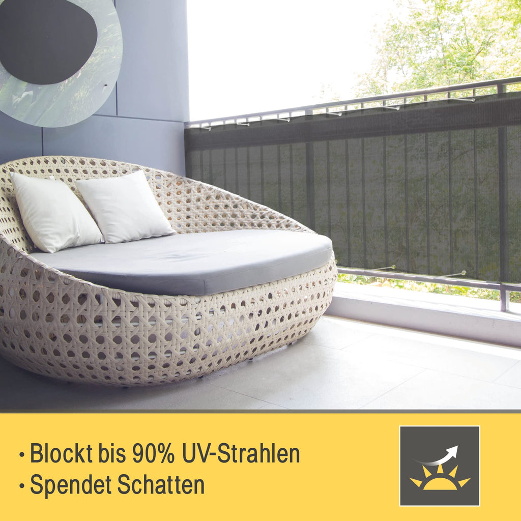 Sol Royal SolVision Balkon Sichtschutz HB2 HDPE