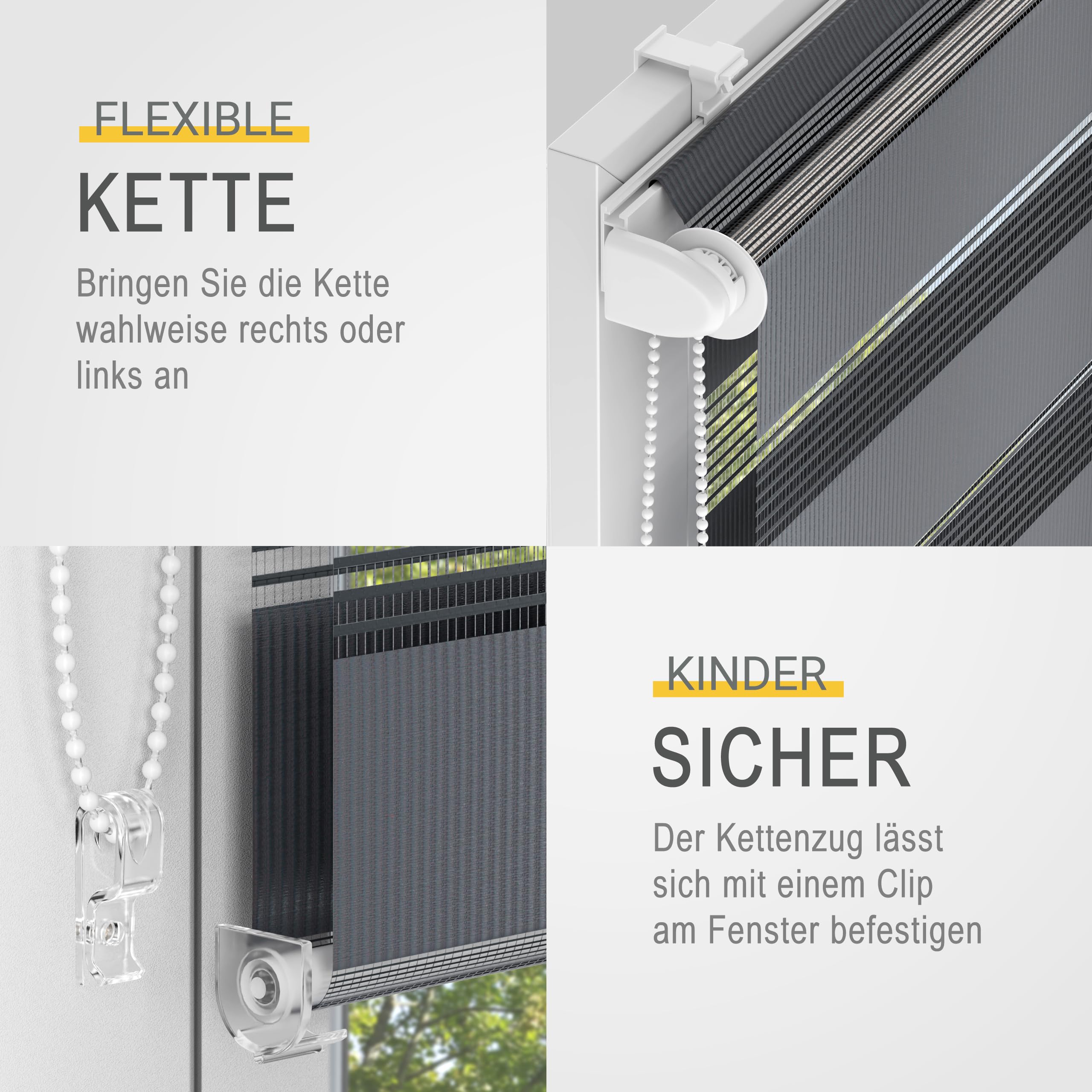 Sol Royal Doppelrollo DL2 Klemmfix