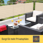 Sol Royal SolVision Balkon Sichtschutz HB2 HDPE