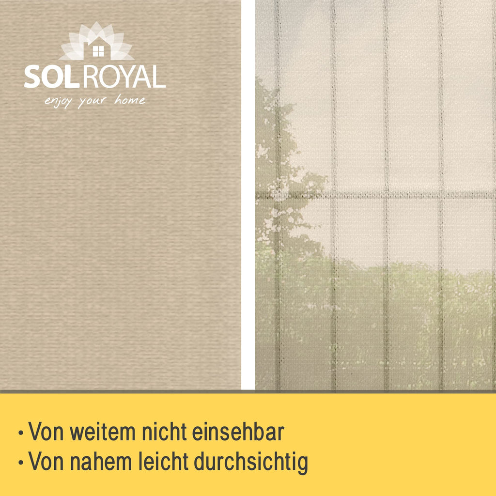 Sol Royal SolVision Balkon Sichtschutz HB2 HDPE