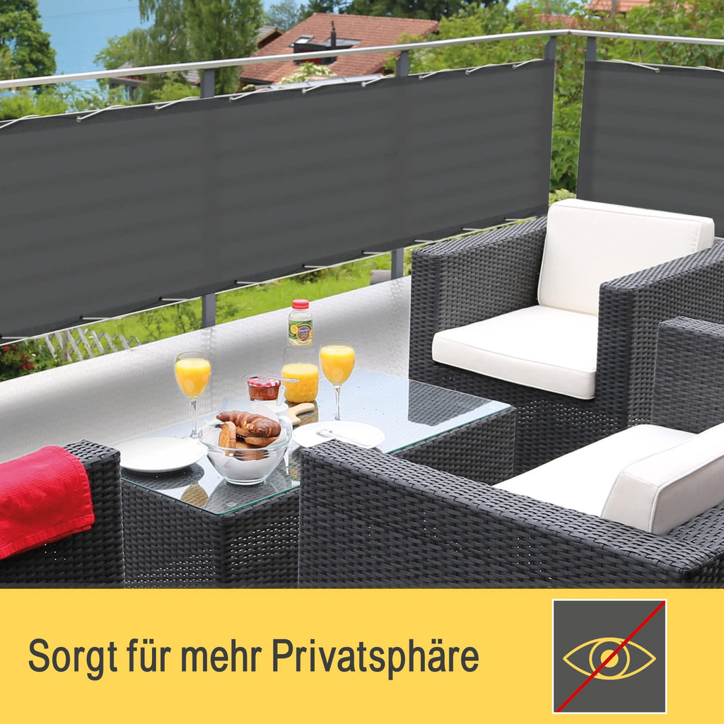 Sol Royal Balkon Sichtschutz PES SolVision PB2