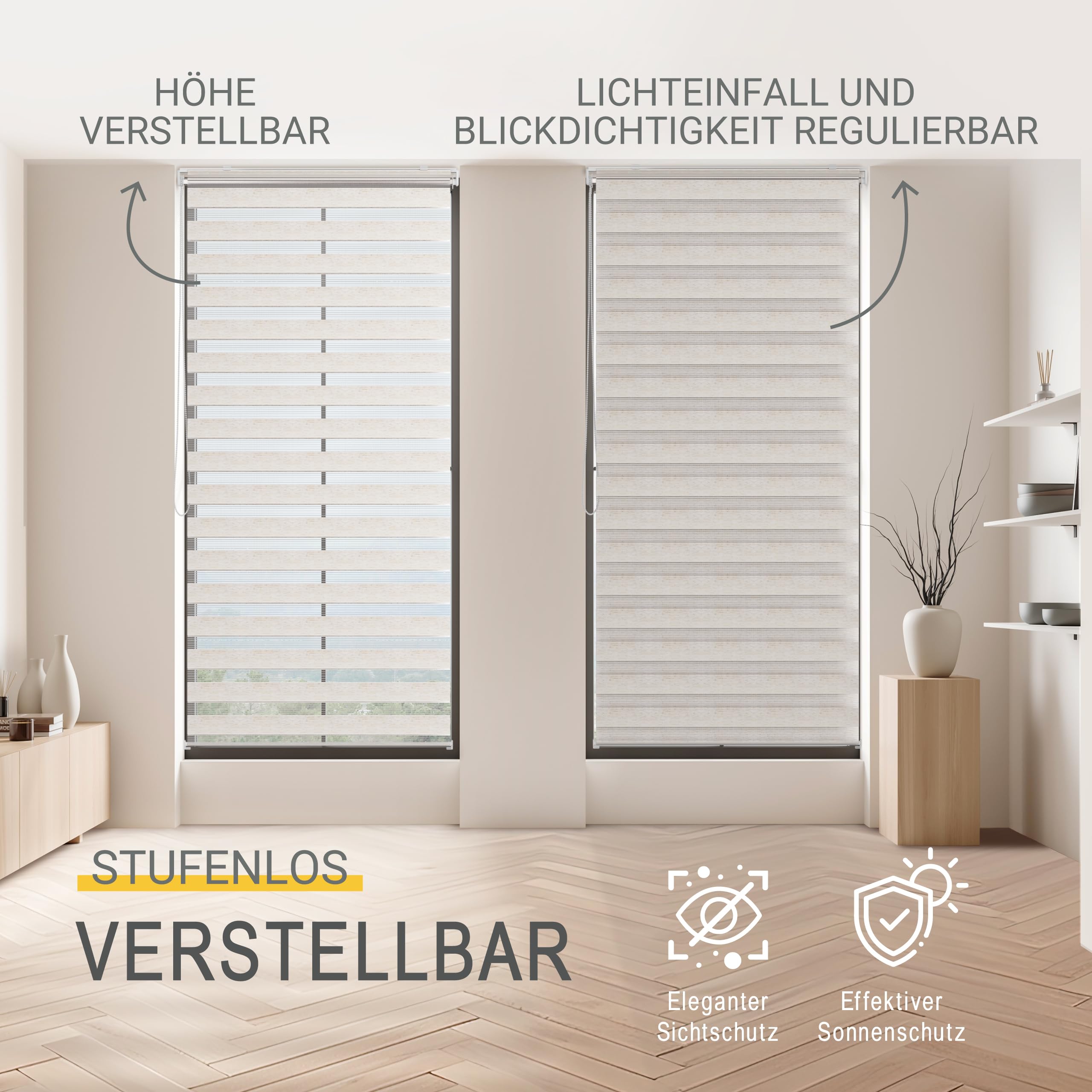 Sol Royal Doppelrollo DL2 Klemmfix