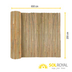 Sol Royal Split Bambus Sichtschutz - B55