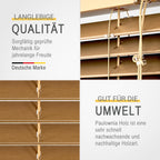 Sol Royal Holzjalousie SolDecor JH3 Jalousie aus Holz