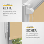 Thermorollo Rollo für Fenster ohne Bohren T42