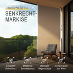 Sol Royal Klemmmarkise Senkrechtmarkise KM5