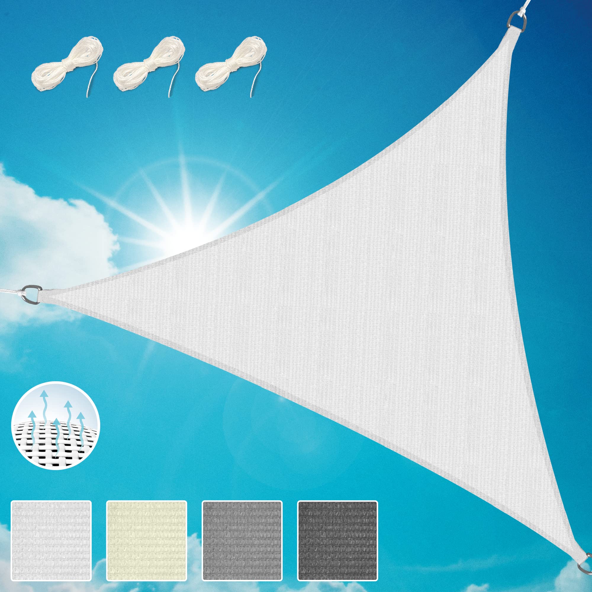 Sol Royal Sonnensegel Wasserdurchlässig HDPE HS9