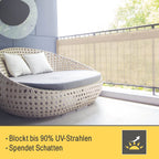 Sol Royal SolVision Balkon Sichtschutz HB2 HDPE