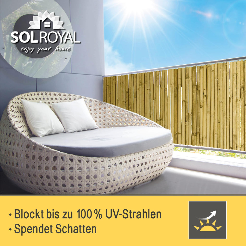 Sol Royal Premium Bambus Sichtschutz – B99