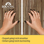 Sol Royal Split Bambus Sichtschutz - B55