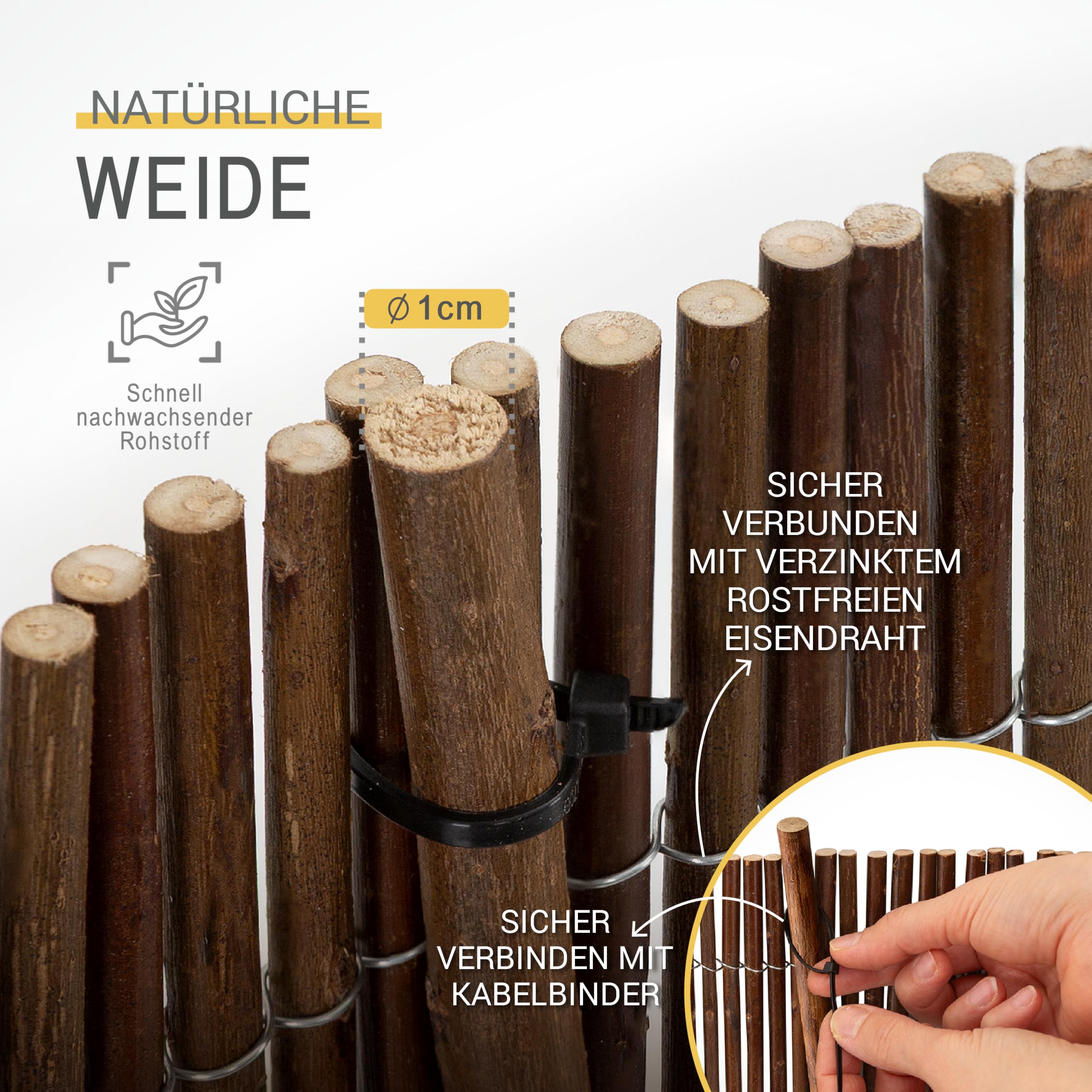 Sol Royal Beeteinfassung Weide WB79
