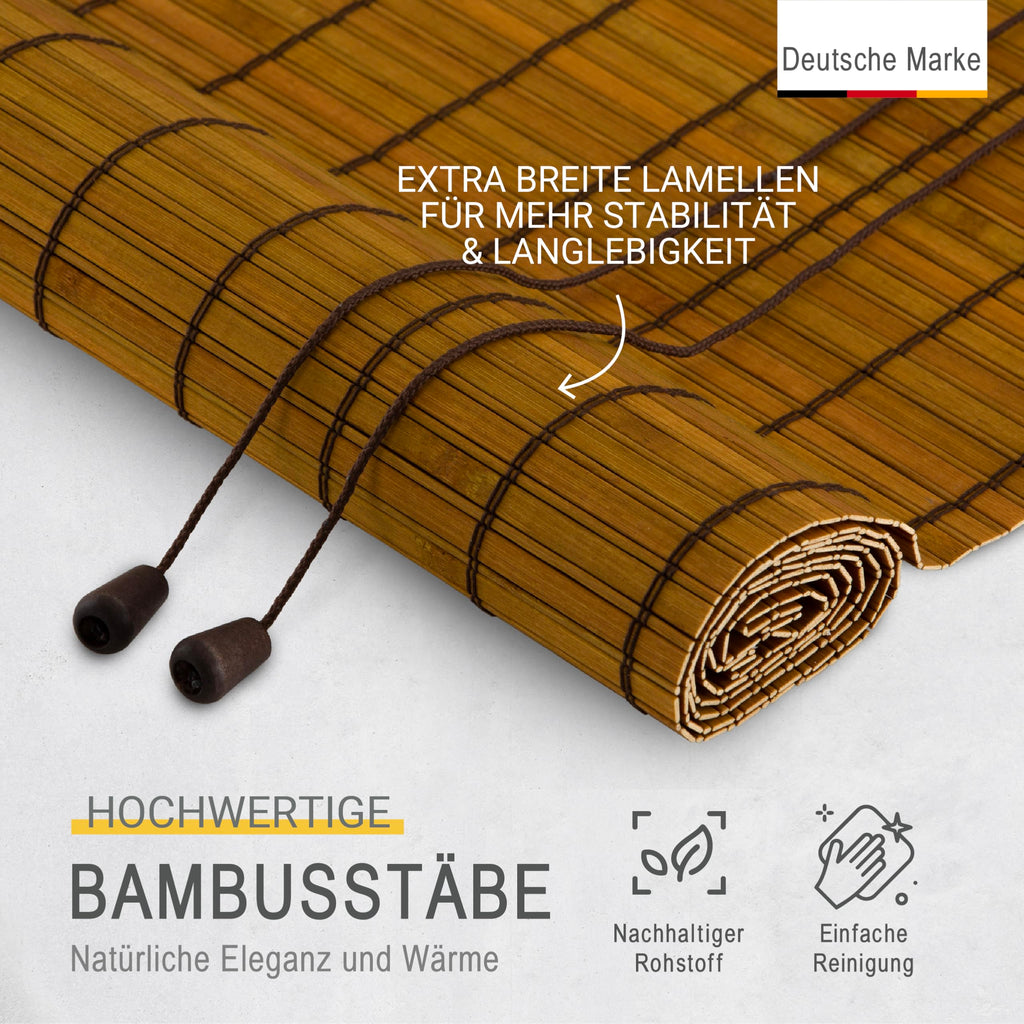 Sol Royal Bambus Rollo ohne Bohren BR7