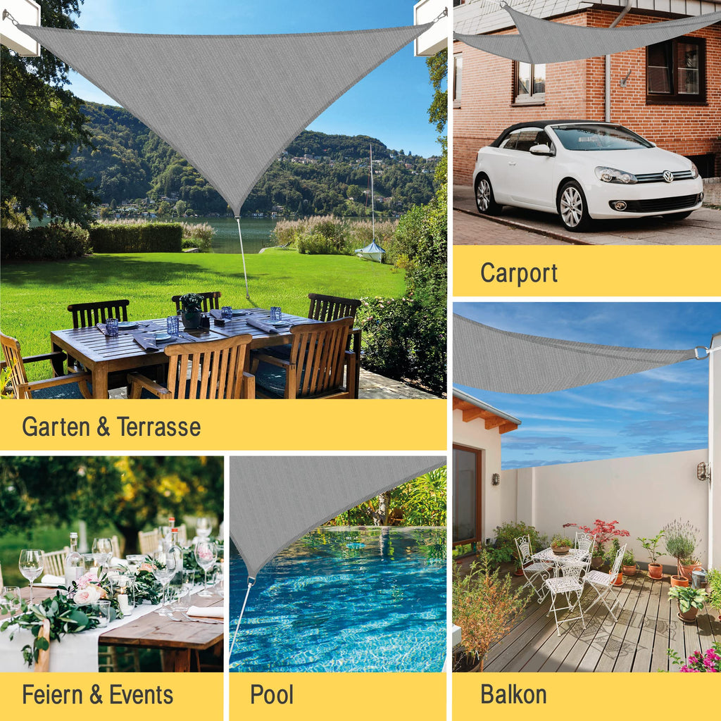 Sol Royal Sonnensegel Wasserdurchlässig HDPE HS9