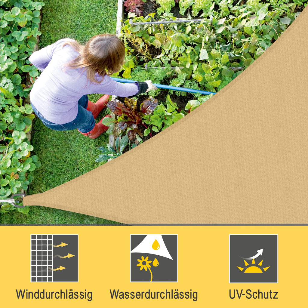 Sol Royal Sonnensegel Wasserdurchlässig HDPE HS9