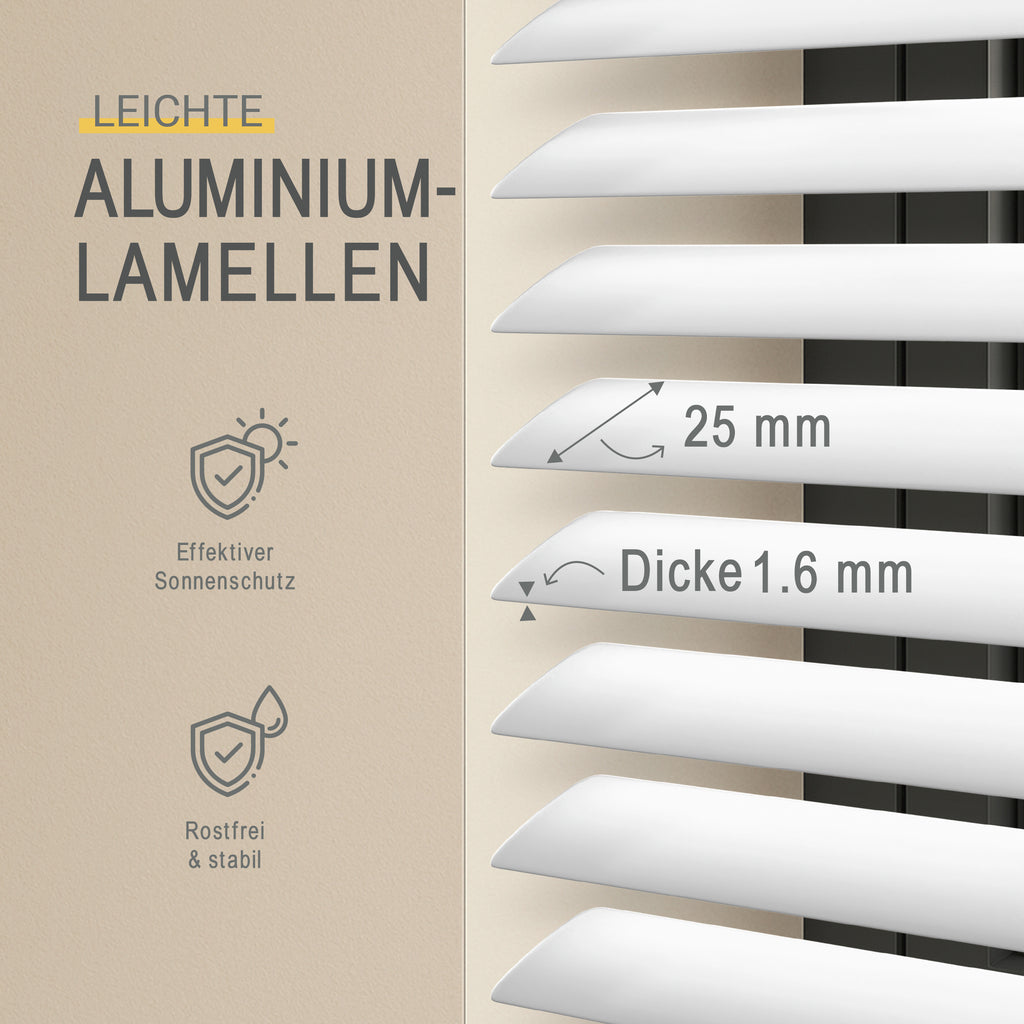 Sol Royal Alu Jalousien Fenster ohne Bohren – JA2