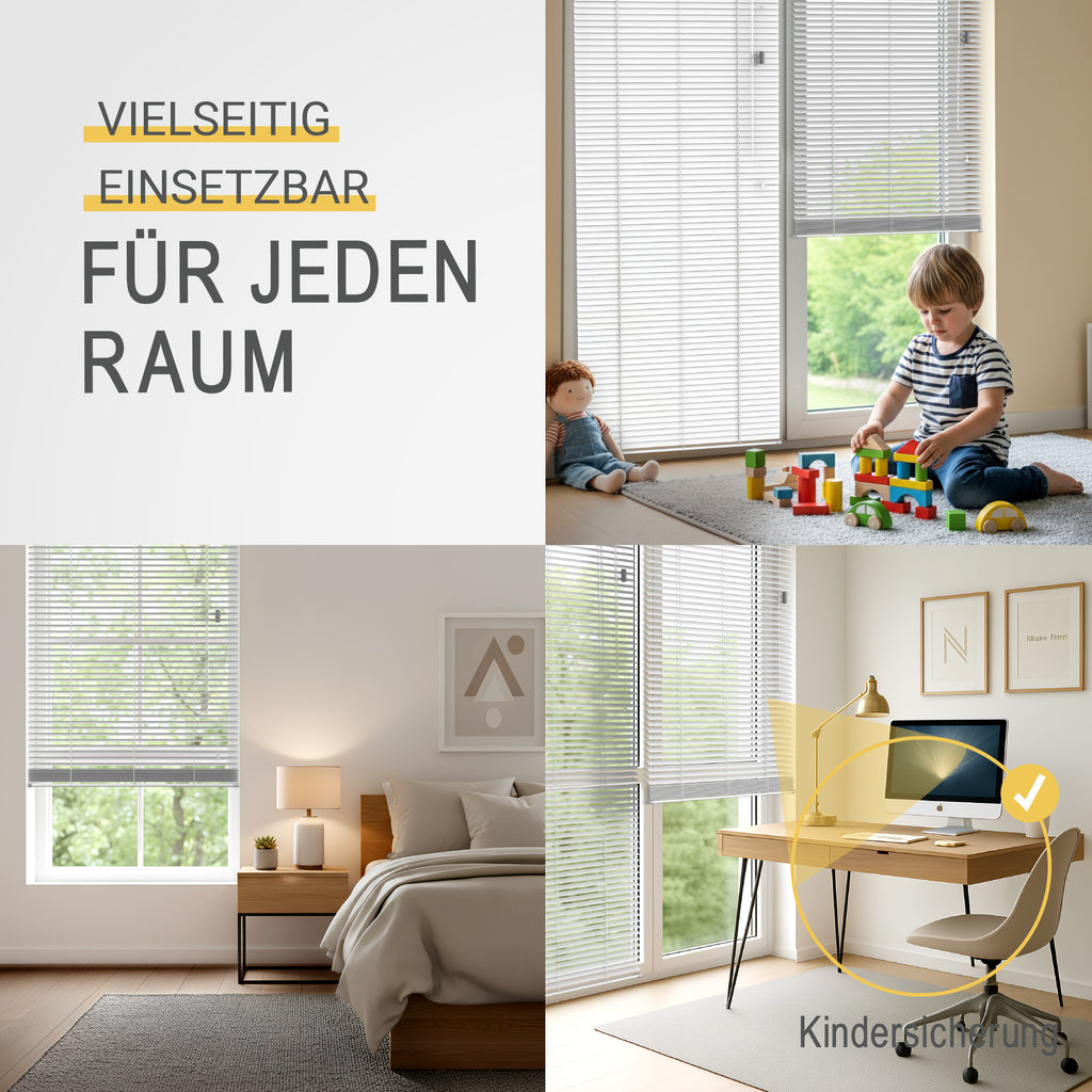 Sol Royal Alu Jalousien Fenster ohne Bohren – JA2