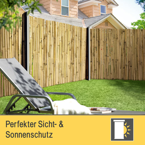 Sol Royal Bambus Sichtschutz Zaun SolVision B38