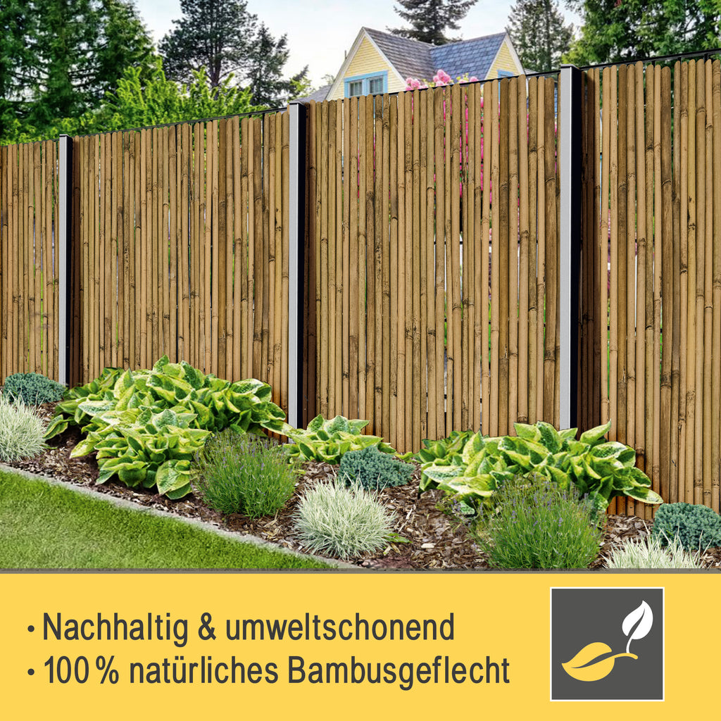 Sol Royal Bambus Sichtschutz Zaun SolVision B38