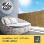 Sol Royal Schilfmatten Sichtschutz Zaun SolVision S36