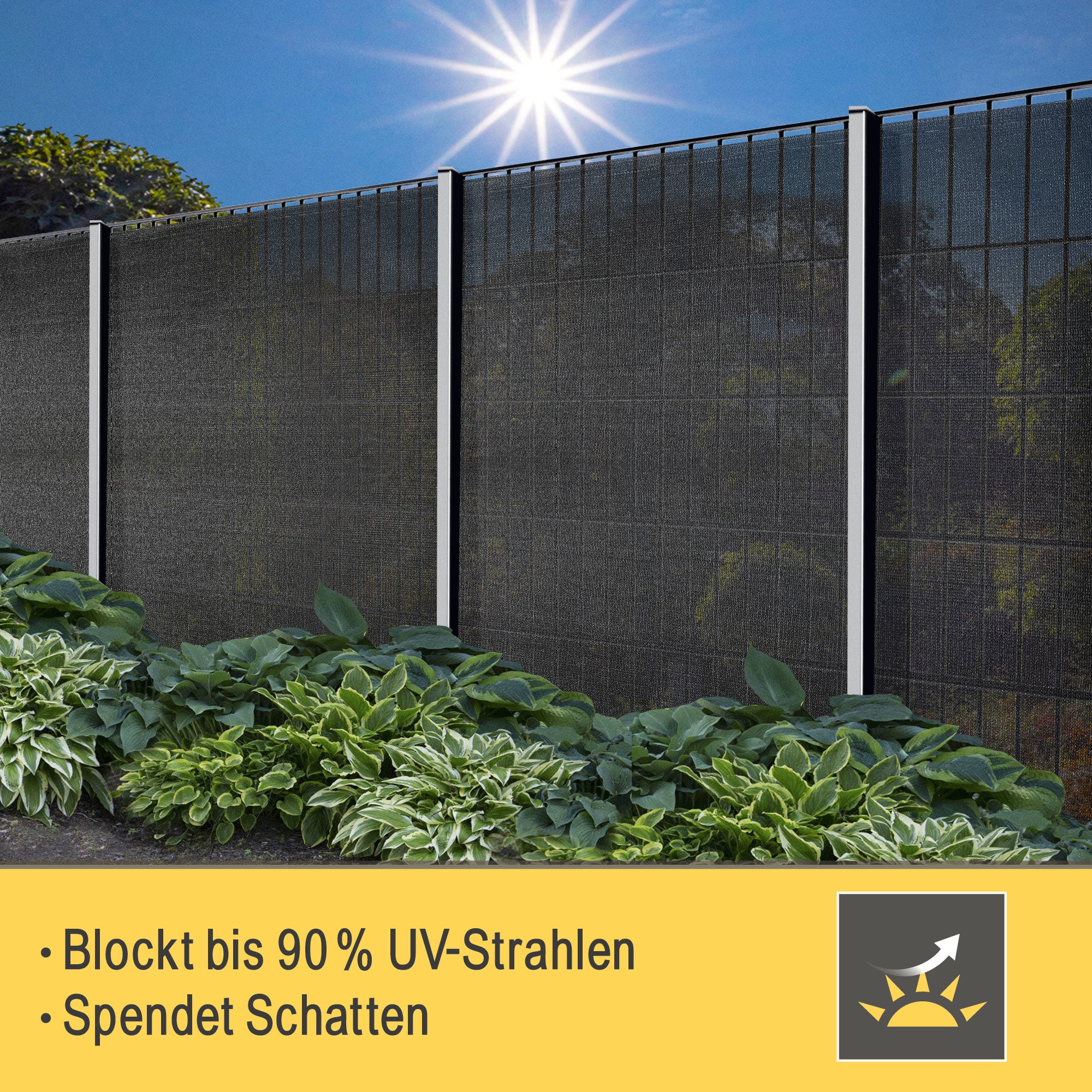 Sol Royal Schattennetz HDPE Sichtschutz SG80