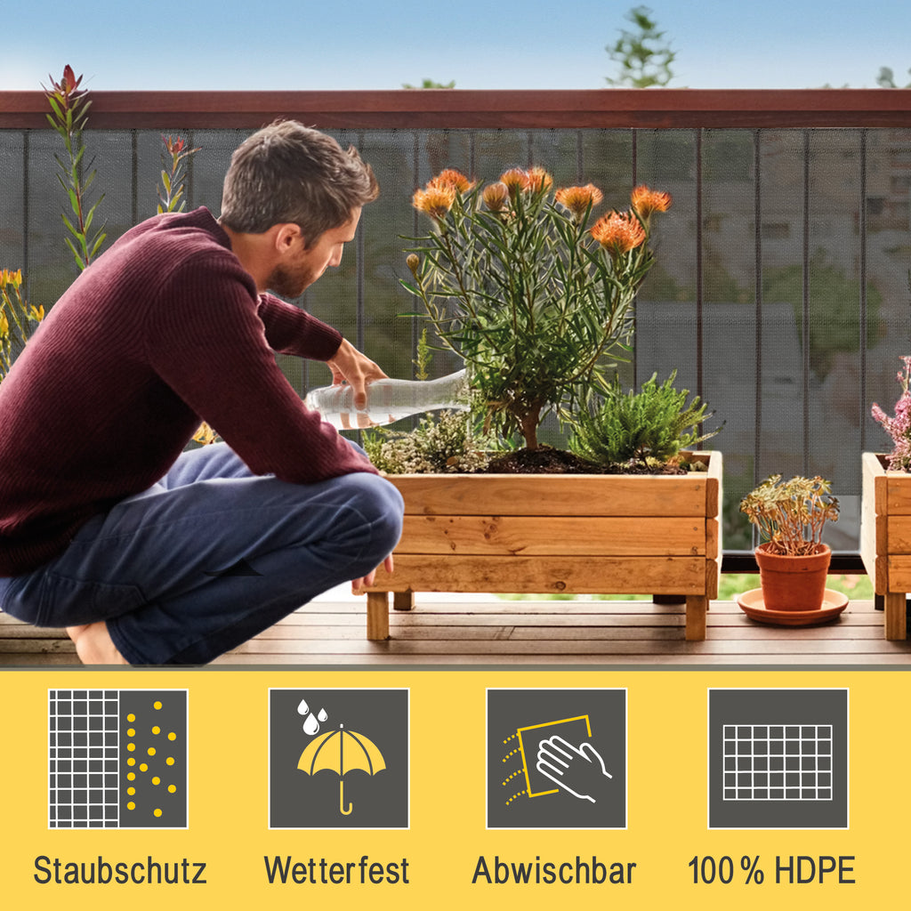 Sol Royal Schattennetz HDPE Sichtschutz SG80