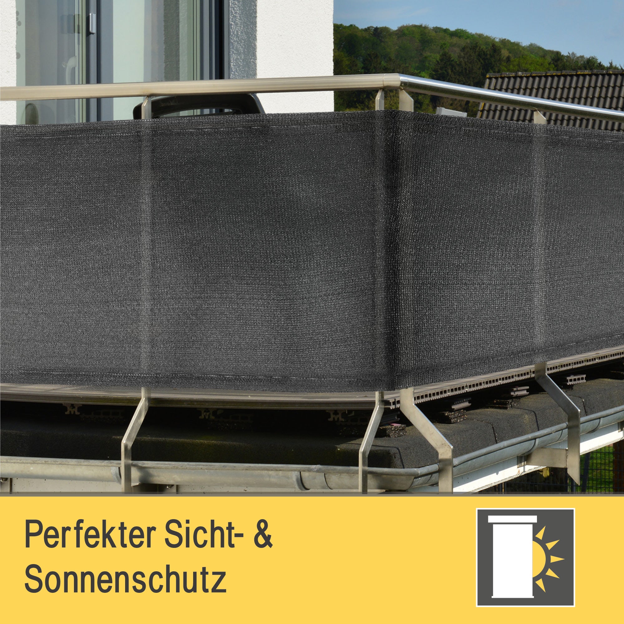 Sol Royal Schattennetz HDPE Sichtschutz SG80